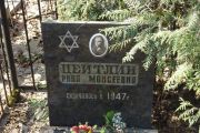 Цейтлин Рива Моисеевна, Москва, Востряковское кладбище